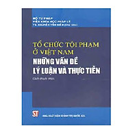 Sách Tổ Chức Tội Phạm Ở Việt Nam Những Vấn Đề Lý Luận Và Thực Tiễn