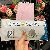 Khẩu trang y tế KF94 4D kháng khuẩn ONEMASK KIMMASK lọc bụi chống nắng và tia UV công nghệ Hàn Quốc ôm sát khuôn mặt không dính son dễ thở