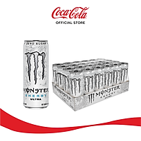 Lốc 24 Lon Nước Tăng Lực Monster Energy Ultra (24 x 355ml)