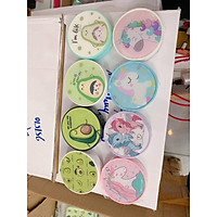 Khay đựng lens kính áp tròng Bơ + cute unicorn
