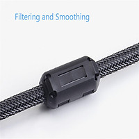 9mm Clip-on Ferrite Ring Core RFI EMI Noise Suppressor Filter Cable Clip