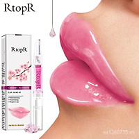 (Hàng Mới Về) 1 Serum Dưỡng Môi Rtopr Chiết Xuất Hoa Anh Đào Làm Trắng Dưỡng Ẩm Chống Lão Hóa Da 3ml