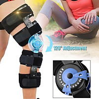 AU Medical Grade 120° Adjustable Hinged Knee Leg Brace Support & Protect Knee