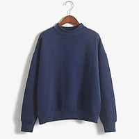 Áo Sweater Unisex Màu Trơn Không Mũ Vải Mềm Êm Ái Cho Cả Nam Và Nữ - MSP T23