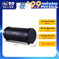 Loa bluetooth không dây Earldom ET-A10 với chất lượng âm thanh chân thực, âm bass sâu, âm treble trong trẻo, dung lượng pin trâu 1200 mAh – Hàng chính hãng