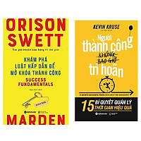 Combo Sách Kĩ Năng Kinh Doanh: Người Thành Công Không Bao Giờ Trì Hoãn  + Khám Phá Luật H