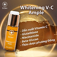 TẾ BÀO GỐC TRẮNG SÁNG BẬT TONE CHO LÀN DA - WHITENING V-C AMPLE. Thương Hiệu iDr.Skin (5 lọ * 15ml). Giúp Cho Làn Da Trắng Hồng Tự Nhiên Bật Tone. Xuất Xứ Hàn Quốc. Hàng Chính Hãng