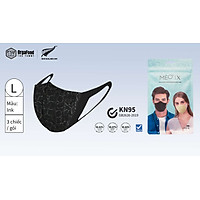 Khẩu trang thời trang kháng khuẩn Meo X ( 3 chiếc / Gói )