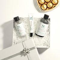 Set dưỡng da chống lão hóa AMPLEN:N Hyaluron Shot Homme cho nam giới