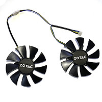 2pcs/lot DIY GA92S2U 85MM 4PIN R&X 2060 GPU Fan For R&X2060-6GD6 Destroyer SM HA Graphics card Cooling Fans
