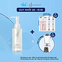 DẦU TẨY TRANG D PROGRAM DƯỠNG DA 120ML