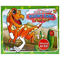 Tô Màu Dáng Hình Khủng Long Rong Chơi – Khủng Long Ăn Thịt