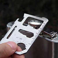 11 In 1 Multifunction Credit Card Knife Blade Outdoor Portable Pocket Knife