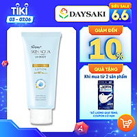 Sunplay Skin Aqua Kem Chống Nắng Dưỡng Thể Mát Lạnh Dưỡng Da UV Body Cooling Lotion SPF 50+ PA++++ 150g