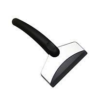 Car Snow Shovel Windshield Scraper Stainless Steel Upgraded Solid Frosted Rubber Painted Handle Refrigerator Defrosting
