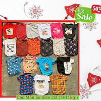SALE 50% Quần áo chó mèo Áo chất Áo Cotton ( Chọn size k chọn mẫu)