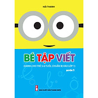 Combo 06 Quyển Hành Trang Cho Bé Chuẩn Bị Vào Lớp 1 (Tập Tô, Viết, Học Toán)
