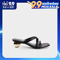 Giày Cao Gót Nữ Quai Chéo Gót Vàng 5Phân HAPAS - CG5555