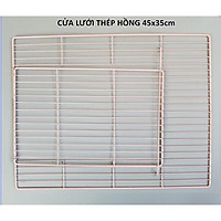 CỬA LƯỚI SẮT LÀM CHUỒNG QUÂY THÚ CƯNG.