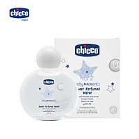 Nước hoa hương tự nhiên Chicco 0M+ 100ml, an toàn cho bé, cho làn da bé thơm mát suốt cả ngày ( Tặng 50 tờ khăn khô đa năng )