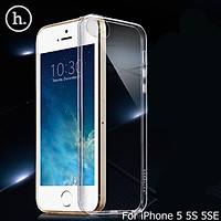 Ốp Lưng Chống Sốc cho điện thoại Iphone 5 / 5S - Dẻo Trong