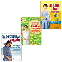 Sách - Combo 3 cuốn: Tri Thức Thai Sản + Mang thai thành công + Chuẩn bị cho một thai kì khỏe mạnh chào đón bé yêu