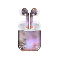 Miếng dán skin chống bẩn cho tai nghe AirPods in hình chòm sao Lạp Hộ - vutr001 (bản không dây 1 và 2)