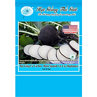 20h Hạt Giống Củ Cải Đen - Black Spanish Cay Cay (Raphanus sativus)