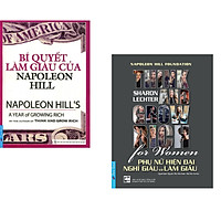 Combo 2 cuốn sách: Bí Quyết Làm Giàu Của NapoLeon Hill + Phụ Nữ Hiện Đại Nghĩ Giàu Và Làm Giàu