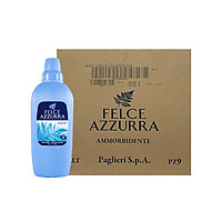 Thùng nước xả vải hương nước hoa cổ điển Ý hương hoắc hương và cỏ sả Felce Azzurra 2L x 9 chai
