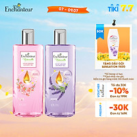 Combo Sữa tắm dưỡng da Enchanteur Naturelle hương hoa Lavender và Iris 260gr/Chai