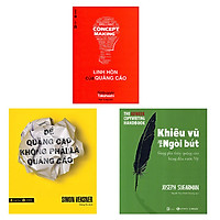 Combo 3 cuốn: Để Quảng Cáo Không Phải Là Quảng Cáo + Khiêu Vũ Với Ngòi Bút + Linh Hồn Của Quảng Cáo