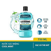 Nước Súc Miệng Hương Bạc Hà Listerine Cool Mint (750ml)