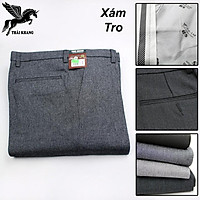 Quần tây nam trung niên cao cấp mềm mịn quần tây công sở size 45kg-70kg
