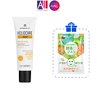Kem chống nắng dạng gel Heliocare 360 gel oil free spf50 50ml TẶNG mặt nạ Sexylook (Nhập khẩu)