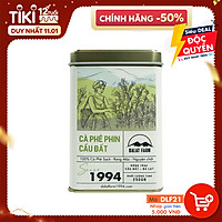 Cà Phê Phin Cầu Đất (Arabica & Robusta) Rang Mộc DalatFarm - Hộp 250Gr (Dạng Bột)