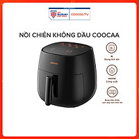Nồi chiên không dầu 4L Coocaa AF-DE1 - Điều khiển điện tử cảm ứng - Công suất 1400W - Công nghệ nướng đối lưu - Hàng chính hãng