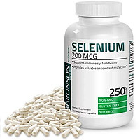 Selenium 200 Mcg for Immune System, Thyroid, Prostate and Heart Health - Selenium Amino Acid Complex - Essential Trace Mineral with Superior Absorption, Non GMO, Gluten Free, Soy Free, 250 Capsules