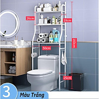 Kệ Nhà Vệ Sinh Nhập Khẩu Chất Liệu Thép Cao Cấp