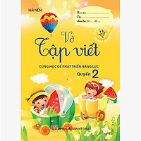 Sách - Vở bé Tập viết - Hành trang cho bé vào lớp một - Combo 2 Quyển
