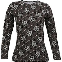 Áo T-shirt Nữ Tay Dài_Yvette LIBBY N'guyen Paris_YVETTE COOL WT1_Màu Xám (Iconic Grey)_Cotton Mélange hữu cơ (Organic)