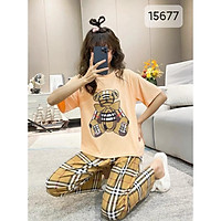 15677 Đồ Bộ BIG SIZE Dài họa tiết BBR O n g