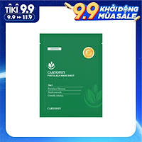 Mặt nạ hỗ trợ trị mụn Caryophy Portulaca Mask Sheet 3IN1 22g