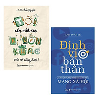 Combo 2 Cuốn Sách Kỹ Năng Sống Cực Hay Để Bạn Thật Thành Công Trong Cuộc Sống: Tôi Cần Một Cái Khuôn Khác Méo Mó Cũng Được + Định Vị Bản Thân / Sách Tư Duy - Kỹ Năng Sống Hay (Tặng Kèm Bookmark Happy Life)