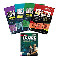 Combo trọn bộ 4 cuốn Luyện thi IELTS + Tài luyện luyện thi nói IELTS ( tặng giá đỡ iring cte)