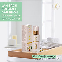 Sữa Rửa Mặt Sinh Học Vlife - Sữa rửa mặt cho Da Nhạy Cảm, Da Dầu, Da Khô, Da Nhờn, Da Mụn - 100Ml/Chai