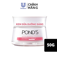 Kem Sữa Dưỡng Da Pond'S Intabright Tone Up Milk Cream Chiết Xuất Protein Từ Sữa Nâng Tông Sáng Mịn 50g