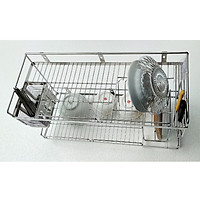Kệ chén Kibath đa năng 2 tầng inox 304