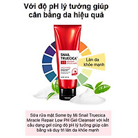 Bộ Dưỡng Da, giúp săn chắc, Phục Hồi, Cải Thiện Vết Thâm, Sẹo Some By Mi Snail Truecica Miracle Repair( SRM+TONER+SERUM)