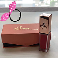 Son Roses Kem Lì Cao Cấp Mini Garden Màu Cam Đất - Roses Matte Lipstick 2019 - Tặng Kèm Cột Tóc Tai Thỏ Màu Ngẫu Nhiên